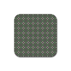 Df Rikky Frugal Rubber Coaster (square)  by deformigo