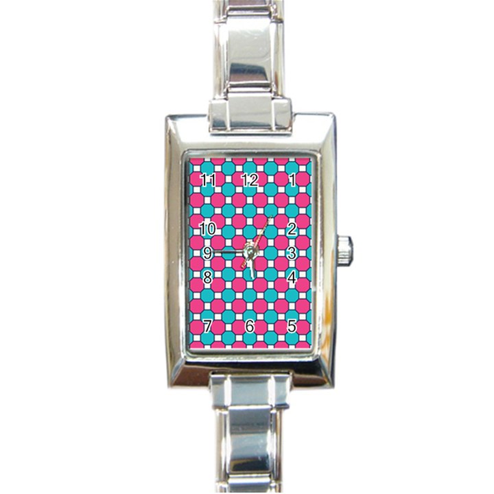 DF Hippin Whistler Rectangle Italian Charm Watch