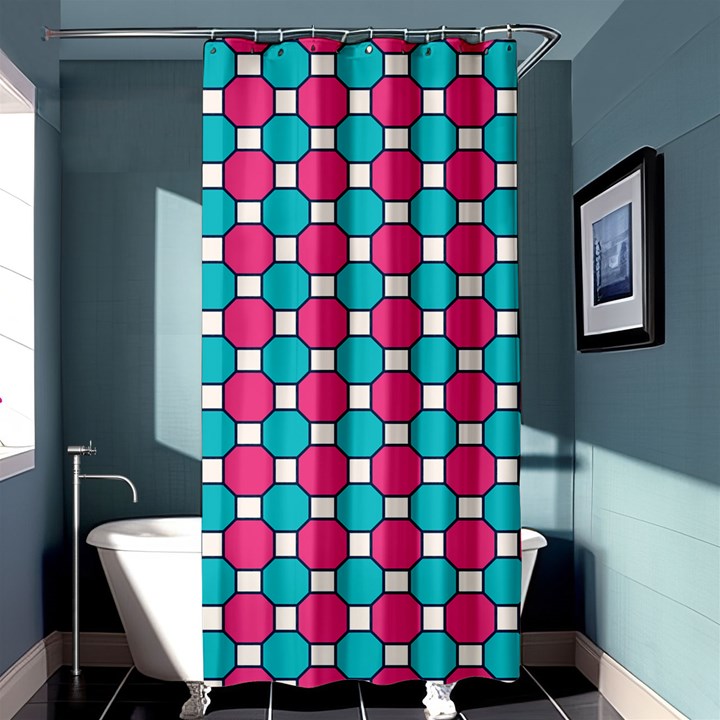 DF Hippin Whistler Shower Curtain 36  x 72  (Stall) 