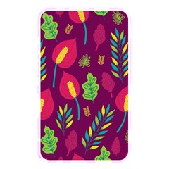 Tropical Flowers On Deep Magenta Memory Card Reader (rectangular) by mccallacoulture