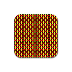 Rby 118 Rubber Square Coaster (4 Pack)  by ArtworkByPatrick