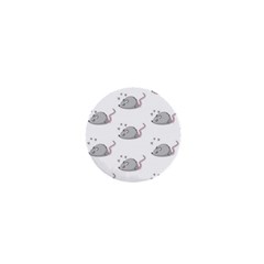 Mouse Seamless Pattern 1  Mini Buttons by Vaneshart