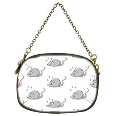 Mouse Seamless Pattern Chain Purse (one Side) by Vaneshart