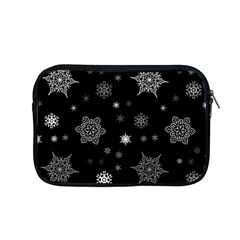 Christmas Snowflake Seamless Pattern With Tiled Falling Snow Apple Macbook Pro 15  Zipper Case by Vaneshart