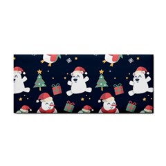 Colourful Funny Christmas Pattern Hand Towel