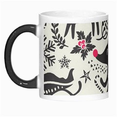 Hand Drawn Pattern Christmas Morph Mugs by Vaneshart