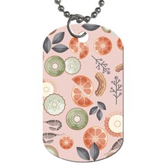 Hygge Seamless Pattern Dog Tag (one Side) by Vaneshart