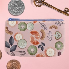 Hygge Seamless Pattern Large Coin Purse by Vaneshart