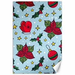 Colorful Funny Christmas Pattern Canvas 20  X 30  by Vaneshart