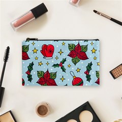 Colorful Funny Christmas Pattern Cosmetic Bag (small) by Vaneshart