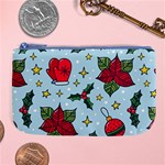 Colorful Funny Christmas Pattern Large Coin Purse Front