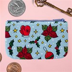 Colorful Funny Christmas Pattern Large Coin Purse Back