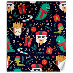 Colorful Funny Christmas Pattern Canvas 20  X 24  by Vaneshart