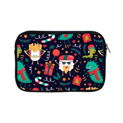 Colorful Funny Christmas Pattern Apple Ipad Mini Zipper Cases by Vaneshart