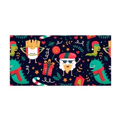 Colorful Funny Christmas Pattern Yoga Headband by Vaneshart