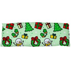 Colorful Funny Christmas Pattern Cartoon Body Pillow Case (dakimakura) by Vaneshart