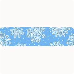 Hand Drawn Snowflakes Seamless Pattern Large Bar Mats by Vaneshart