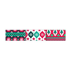 Flat Design Christmas Pattern Collection Flano Scarf (mini) by Vaneshart