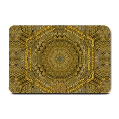 Golden Star And Starfall In The Sacred Starshine Small Doormat 