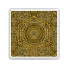 Golden Star And Starfall In The Sacred Starshine Memory Card Reader (square) by pepitasart