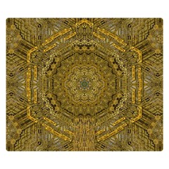 Golden Star And Starfall In The Sacred Starshine Double Sided Flano Blanket (Small) 