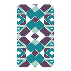 Teal And Plum Geometric Pattern Memory Card Reader (rectangular) by mccallacoulture