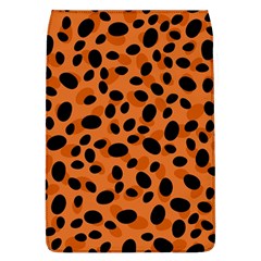 Orange Cheetah Animal Print Removable Flap Cover (l) by mccallacoulture