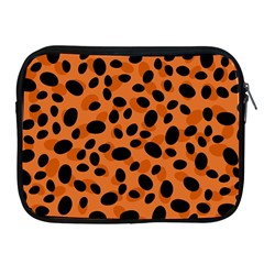 Orange Cheetah Animal Print Apple Ipad 2/3/4 Zipper Cases by mccallacoulture