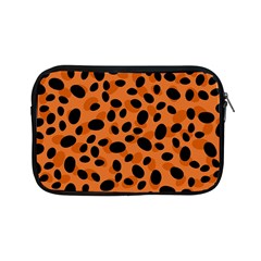 Orange Cheetah Animal Print Apple Ipad Mini Zipper Cases by mccallacoulture