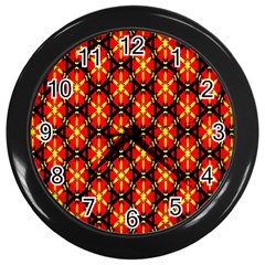 Rby 121 Wall Clock (black) by ArtworkByPatrick