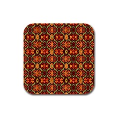 Rby 122 Rubber Square Coaster (4 pack) 