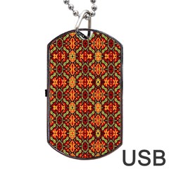 Rby 122 Dog Tag USB Flash (One Side)