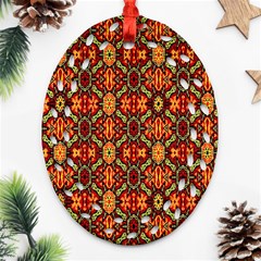 Rby 122 Oval Filigree Ornament (Two Sides)