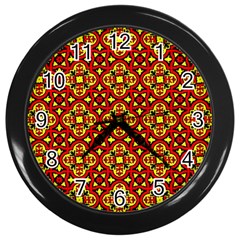 Rby-b-7-6 Wall Clock (black) by ArtworkByPatrick