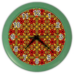 Rby-b-7-7 Color Wall Clock by ArtworkByPatrick