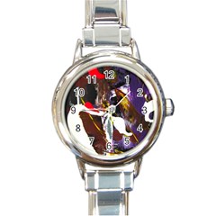 Wildfire 1 1 Round Italian Charm Watch by bestdesignintheworld