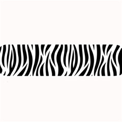 Thin Zebra Animal Print Large Bar Mats by mccallacoulture