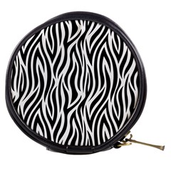 Thin Zebra Animal Print Mini Makeup Bag by mccallacoulture