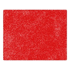 Modern Red And White Confetti Pattern Double Sided Flano Blanket (large) 