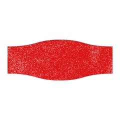 Modern Red And White Confetti Pattern Stretchable Headband by yoursparklingshop