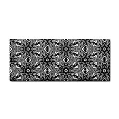 Black And White Pattern Hand Towel by HermanTelo