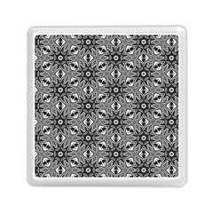 Black And White Pattern Memory Card Reader (square) by HermanTelo