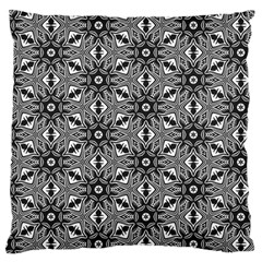 Black And White Pattern Standard Flano Cushion Case (two Sides) by HermanTelo