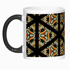 Pattern Stained Glass Triangles Morph Mugs