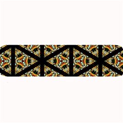 Pattern Stained Glass Triangles Large Bar Mats