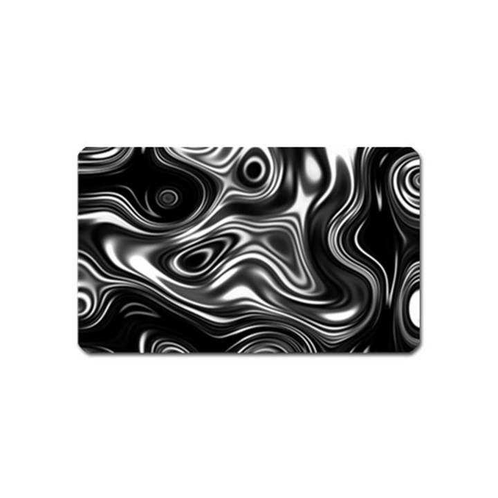 Wave Abstract Lines Magnet (Name Card)