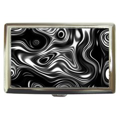 Wave Abstract Lines Cigarette Money Case