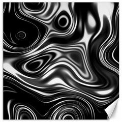 Wave Abstract Lines Canvas 16  X 16  by HermanTelo