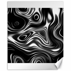 Wave Abstract Lines Canvas 16  X 20 