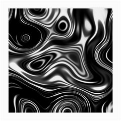 Wave Abstract Lines Medium Glasses Cloth by HermanTelo